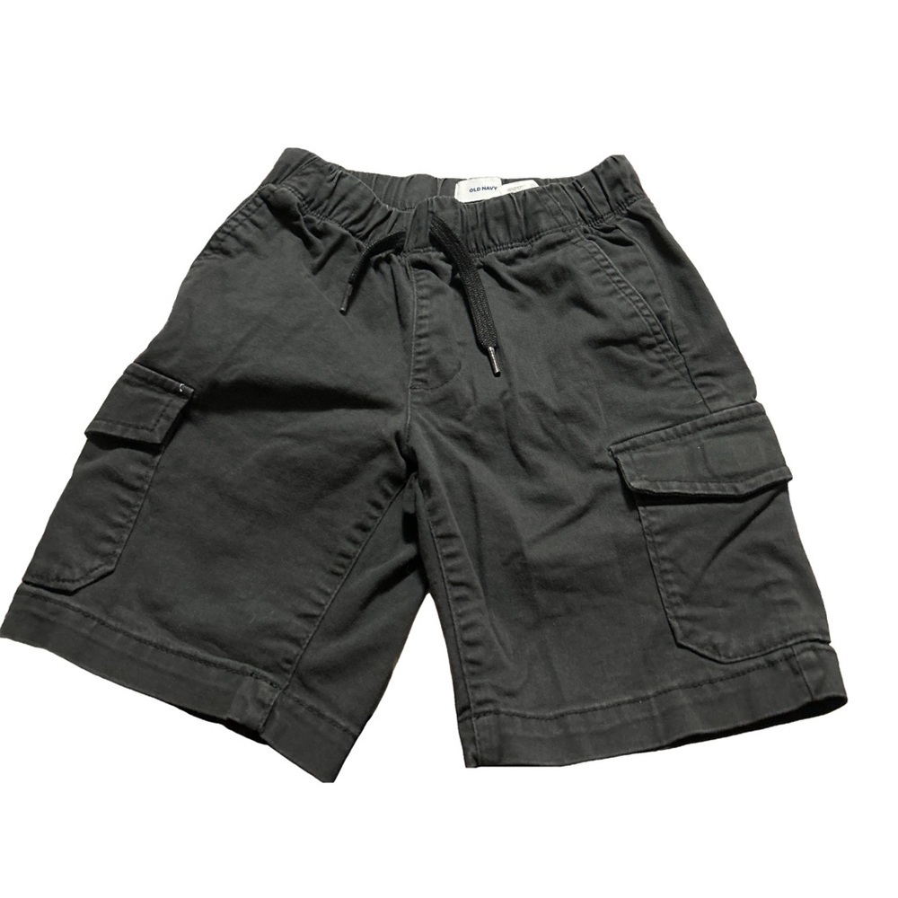 Old Navy Boys Dark Grey Cargo Shorts Size Small